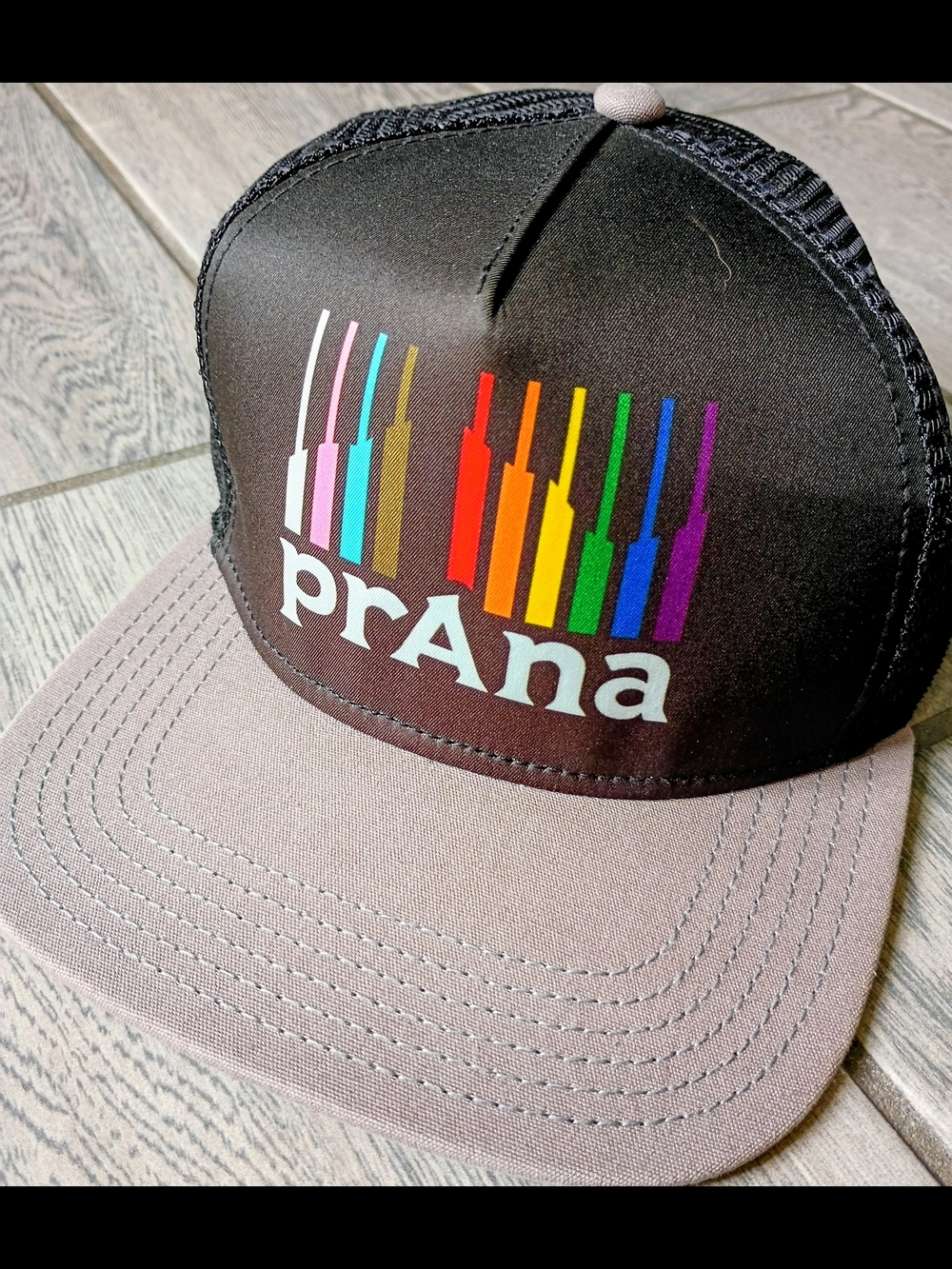 Unisex prAna Multicolor Logo Trucker Hat